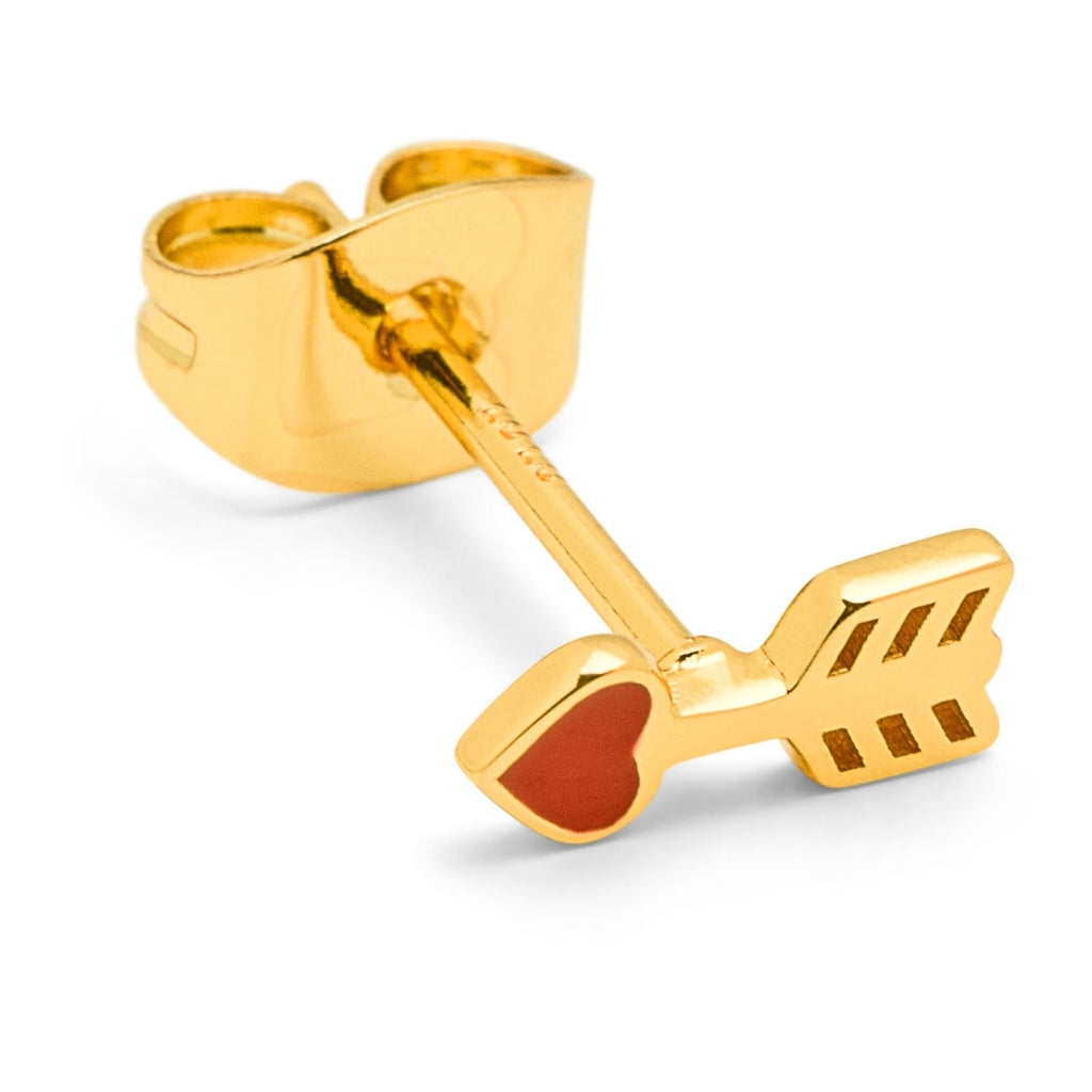 LULU Copenhagen Amor Ohrring 1 stück Ear stud, 1 pcs Vergoldet