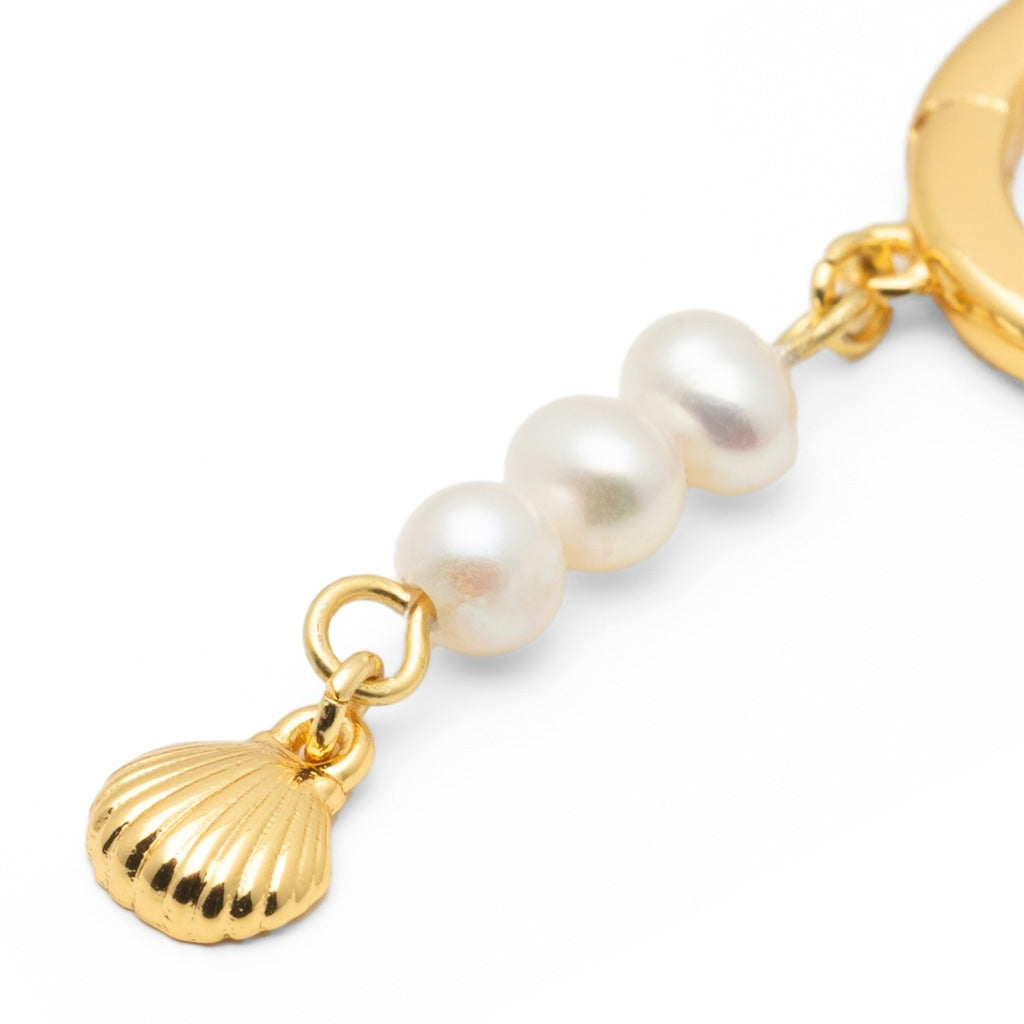 LULU Copenhagen Beach Ohrring 1 stück Ear stud, 1 pcs Vergoldet