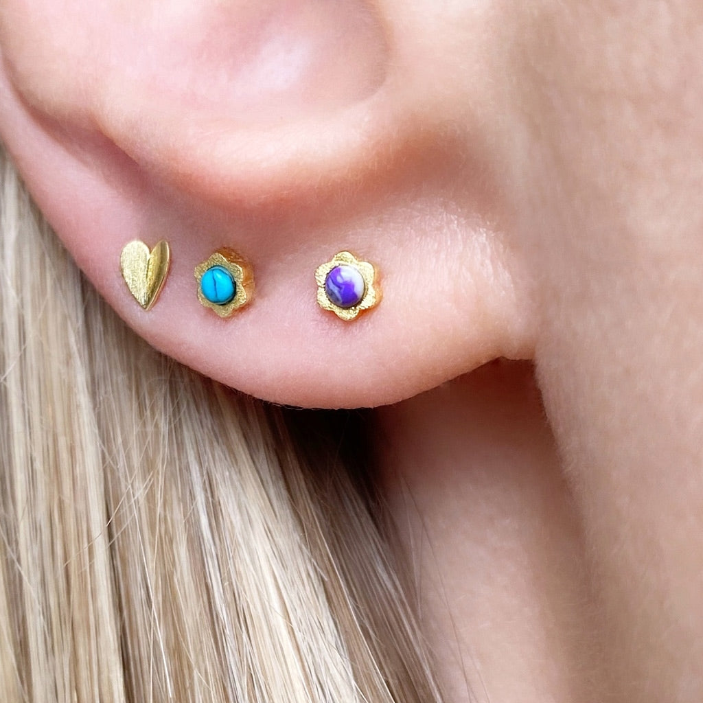 LULU Copenhagen Blomst Ohrring 1 stück Ear stud, 1 pcs