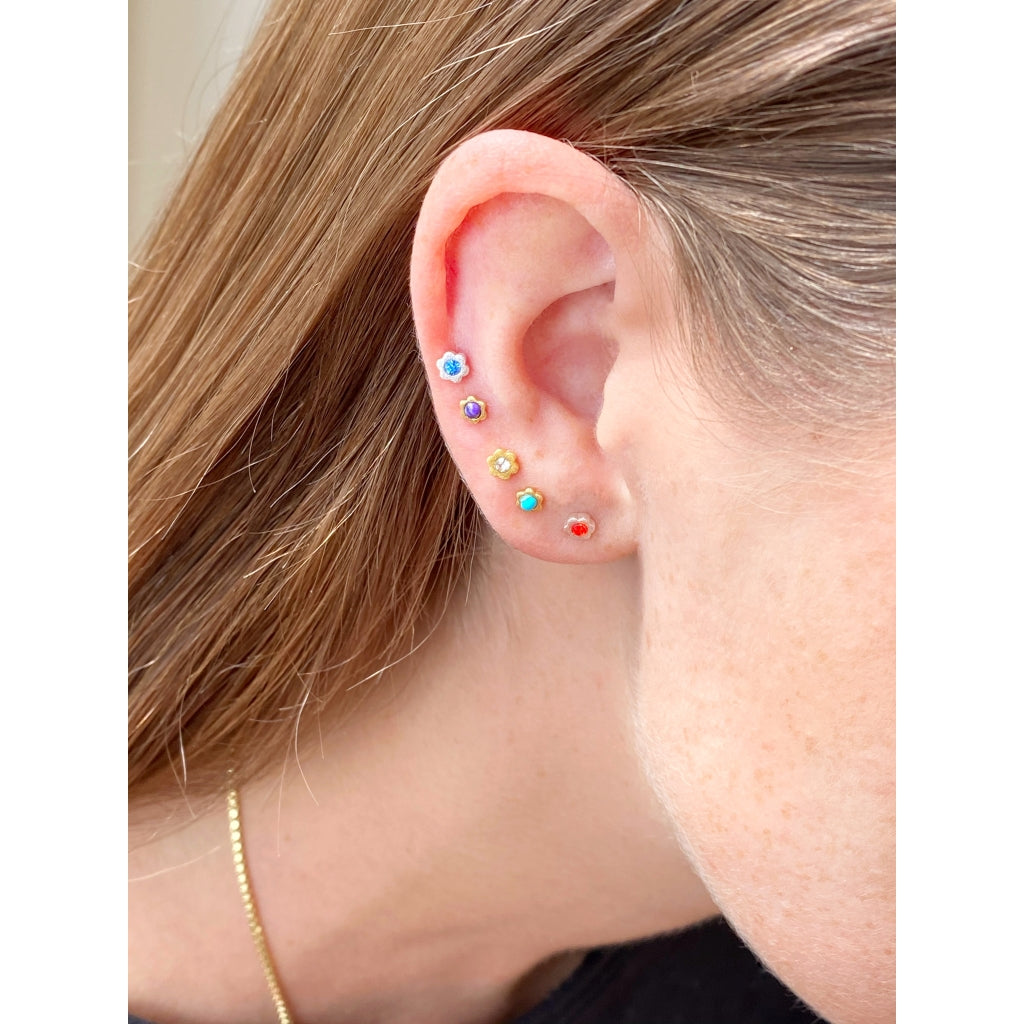 LULU Copenhagen Blomst Ohrring 1 stück Ear stud, 1 pcs