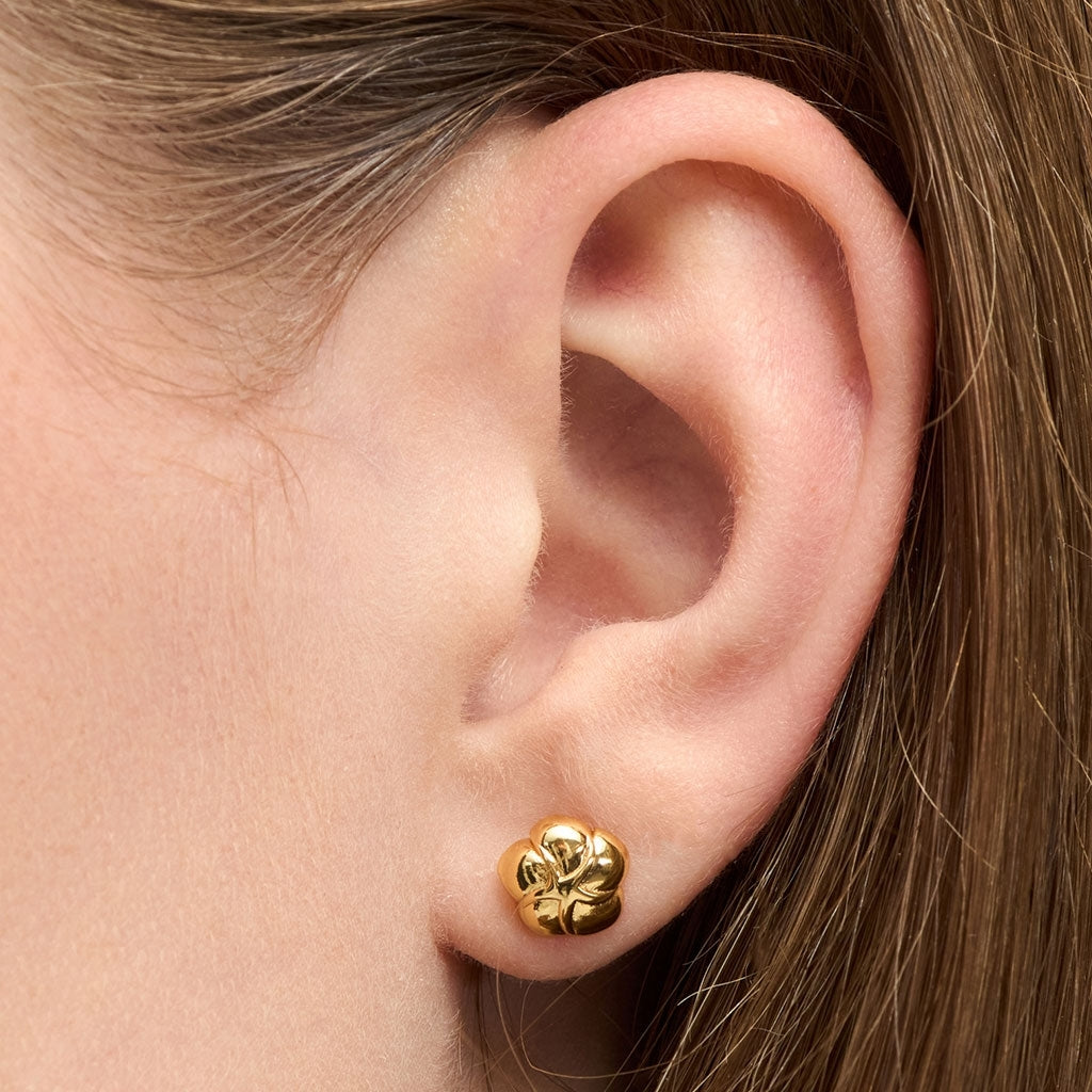 LULU Copenhagen Bloom Ohrring 1 stück Ear stud, 1 pcs Vergoldet