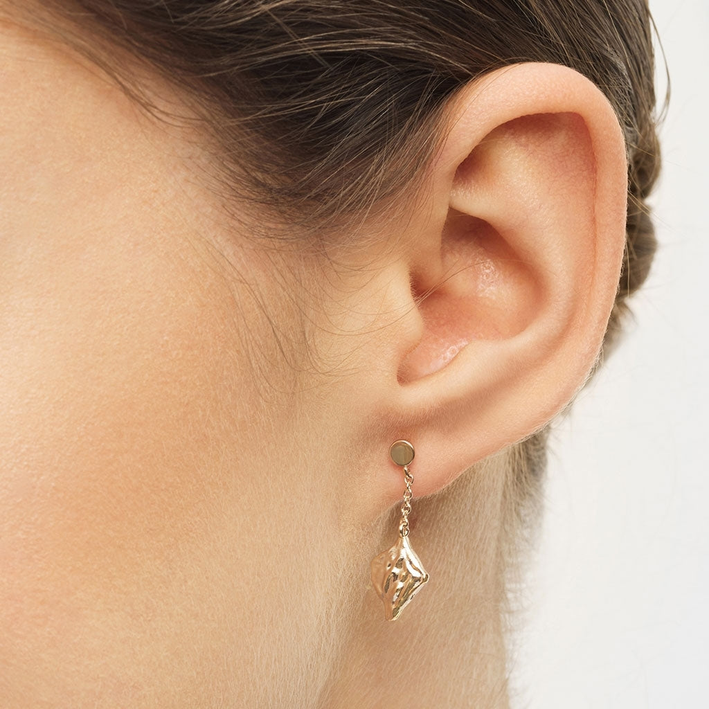 LULU Copenhagen Boheme Vergoldetes Ohrring 1 stück Ear stud, 1 pcs Vergoldet