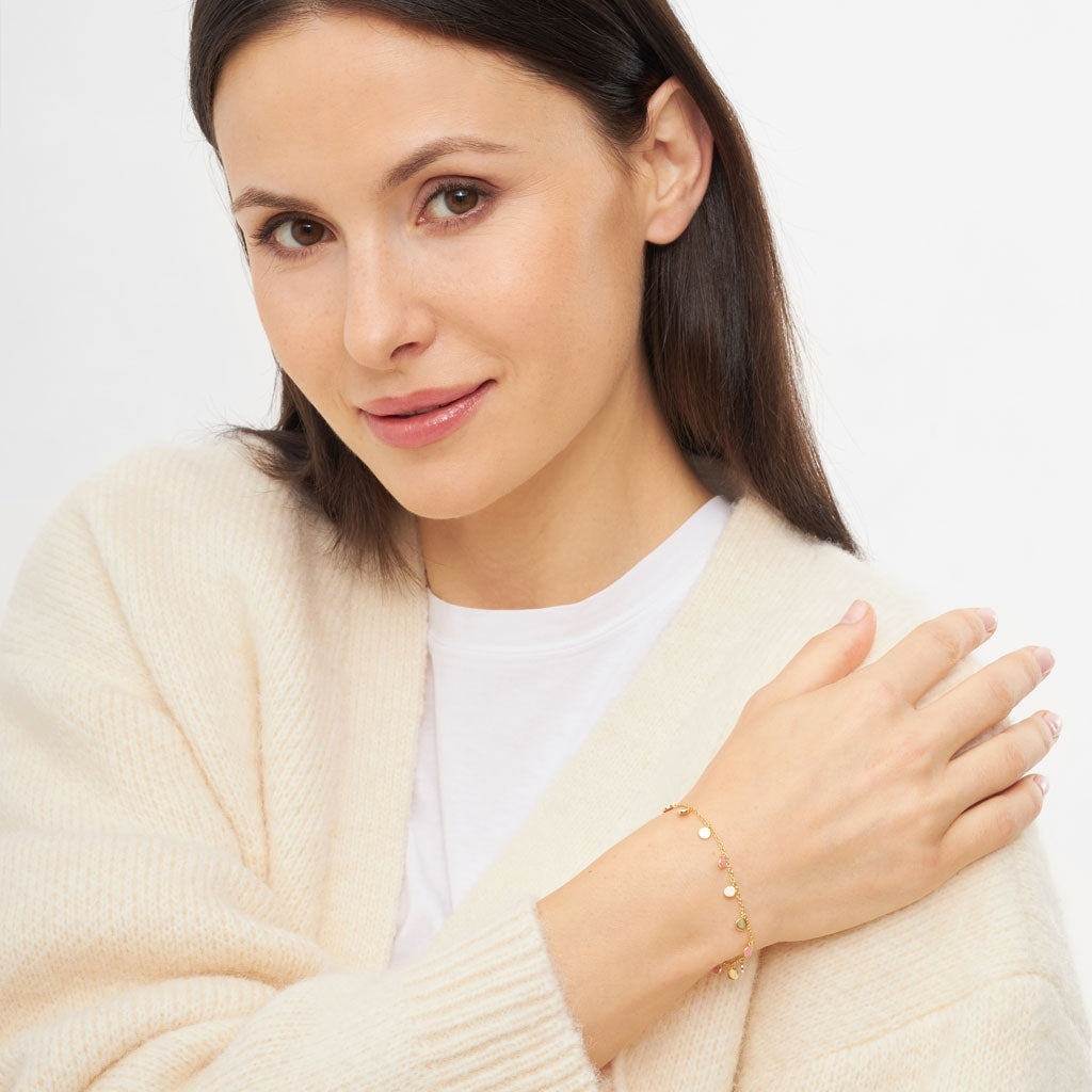 LULU Copenhagen Boho Armband Bracelets Hellrosa
