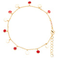 Boho Armband - Passion Red