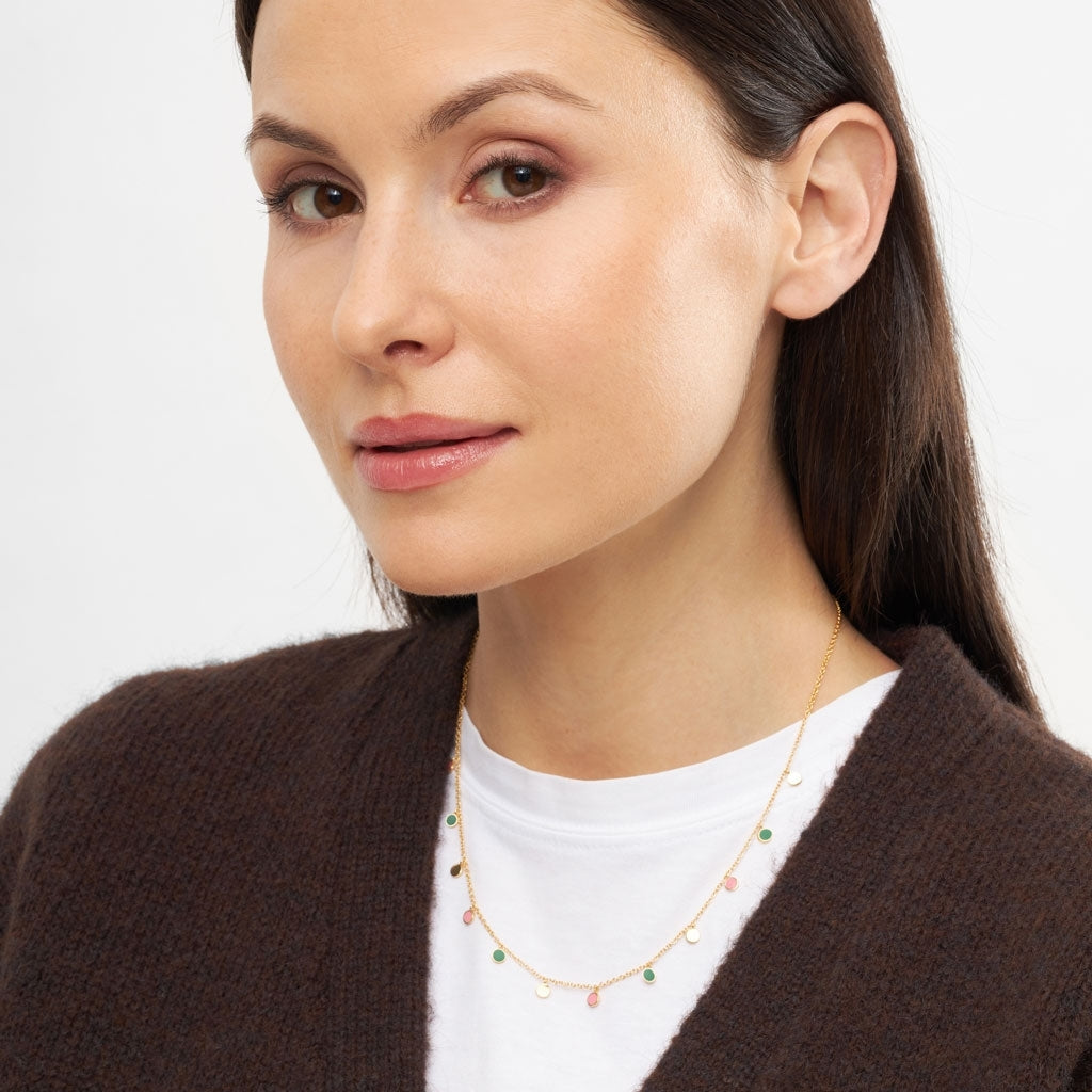 LULU Copenhagen Boho Halskette Necklaces Grün