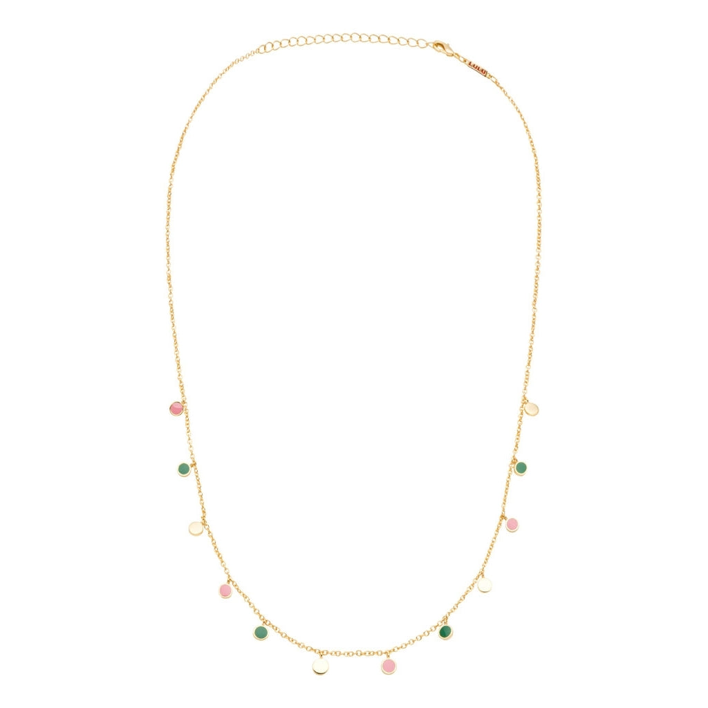 LULU Copenhagen Boho Halskette Necklaces Grün