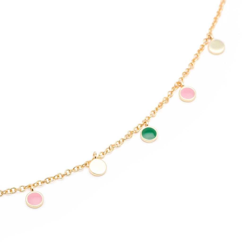 LULU Copenhagen Boho Halskette Necklaces Grün