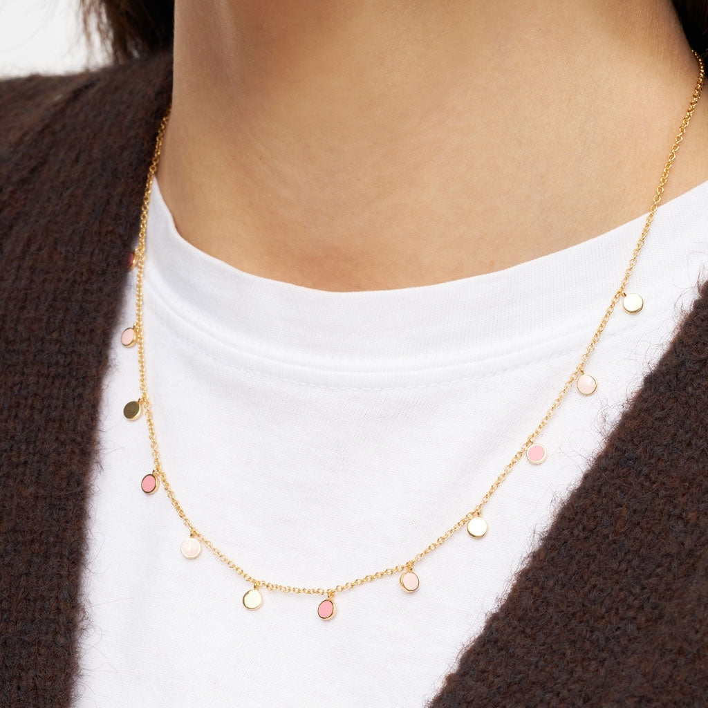 LULU Copenhagen Boho Halskette Necklaces Hellrosa