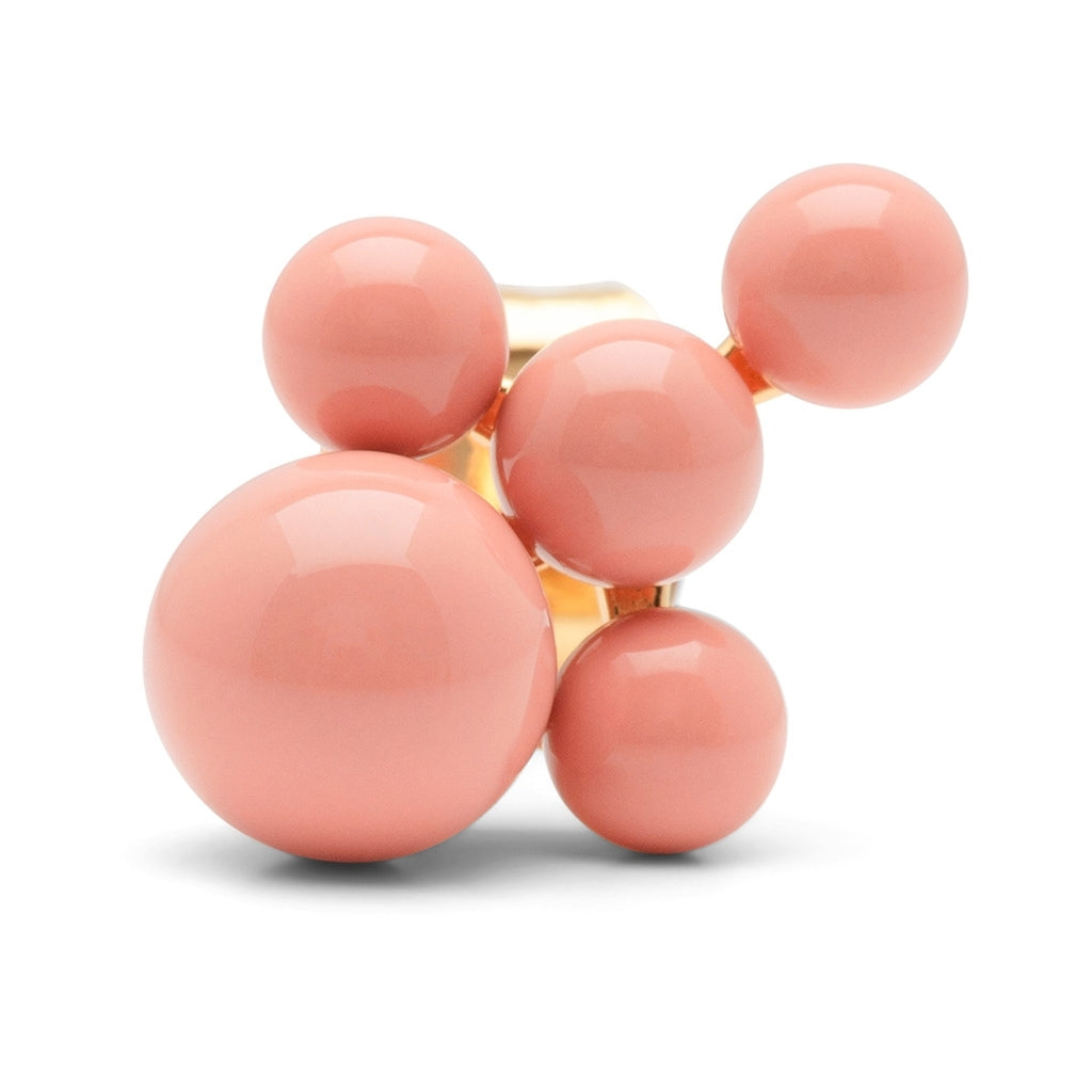 LULU Copenhagen Bouquet Cloud Ohrring 1 stück Ear stud, 1 pcs Burnt Coral