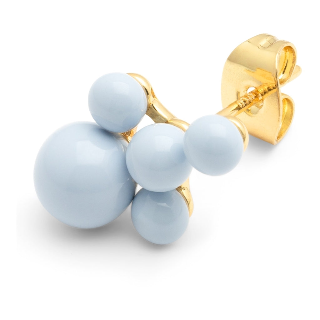 LULU Copenhagen Bouquet Cloud Ohrring 1 stück Ear stud, 1 pcs Skyride Blue