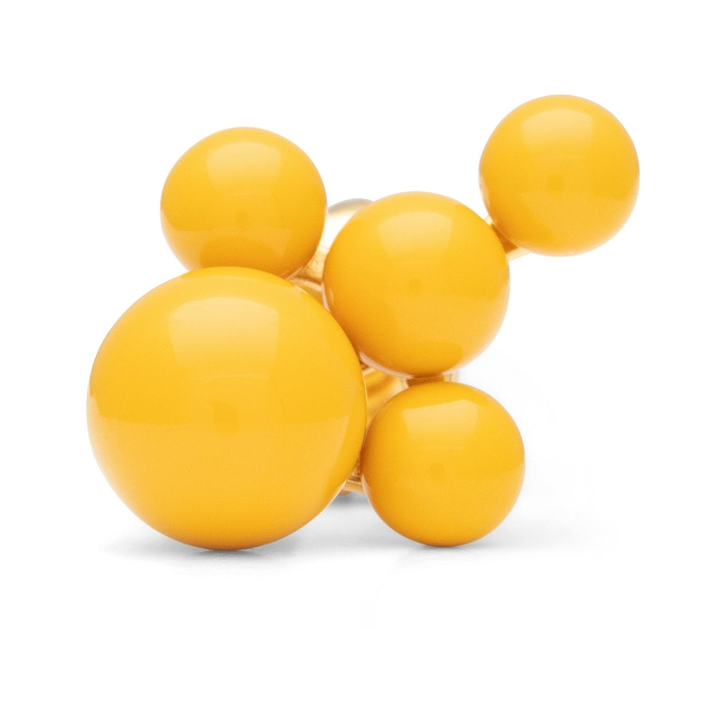 LULU Copenhagen Bouquet Cloud Ohrring 1 stück Ear stud, 1 pcs Sunflower