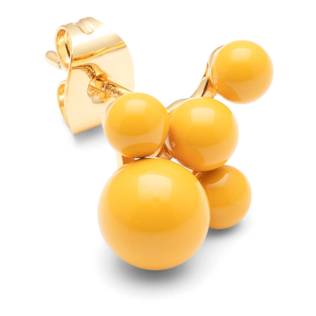 LULU Copenhagen Bouquet Cloud Ohrring 1 stück Ear stud, 1 pcs Sunflower