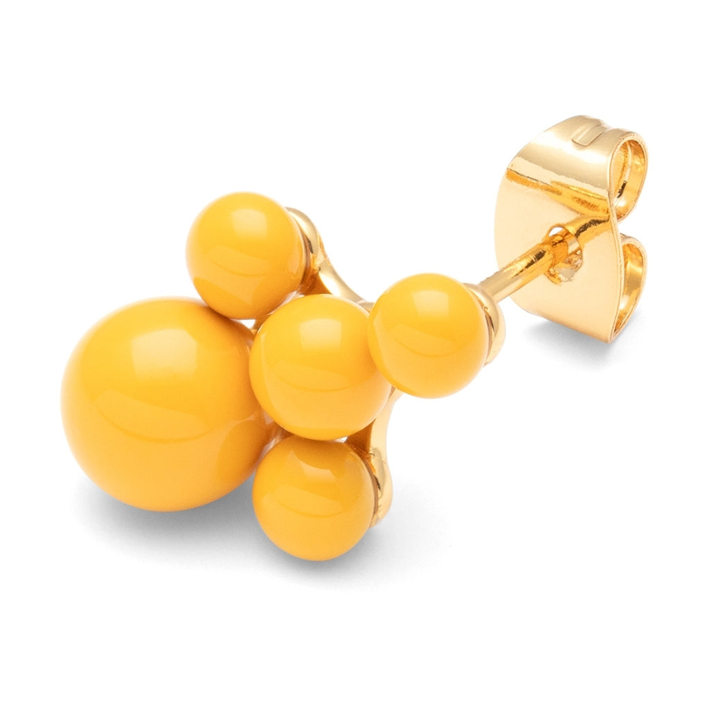 LULU Copenhagen Bouquet Cloud Ohrring 1 stück Ear stud, 1 pcs Sunflower