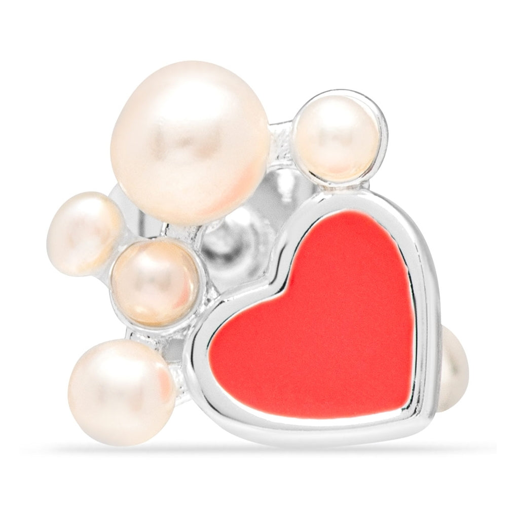 LULU Copenhagen Bouquet Dream Ohrring 1 stück Ear stud, 1 pcs Silver Plated
