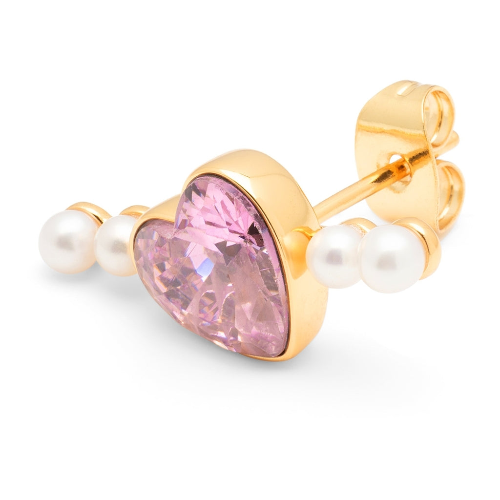 LULU Copenhagen Bouquet Love Ohrring 1 stück Ear stud, 1 pcs Vintage Rose