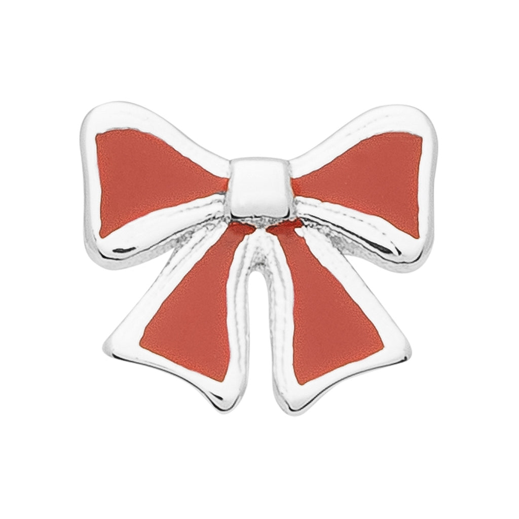 LULU Copenhagen Bow Ohrring 1 stück Ear stud, 1 pcs Silver Plated