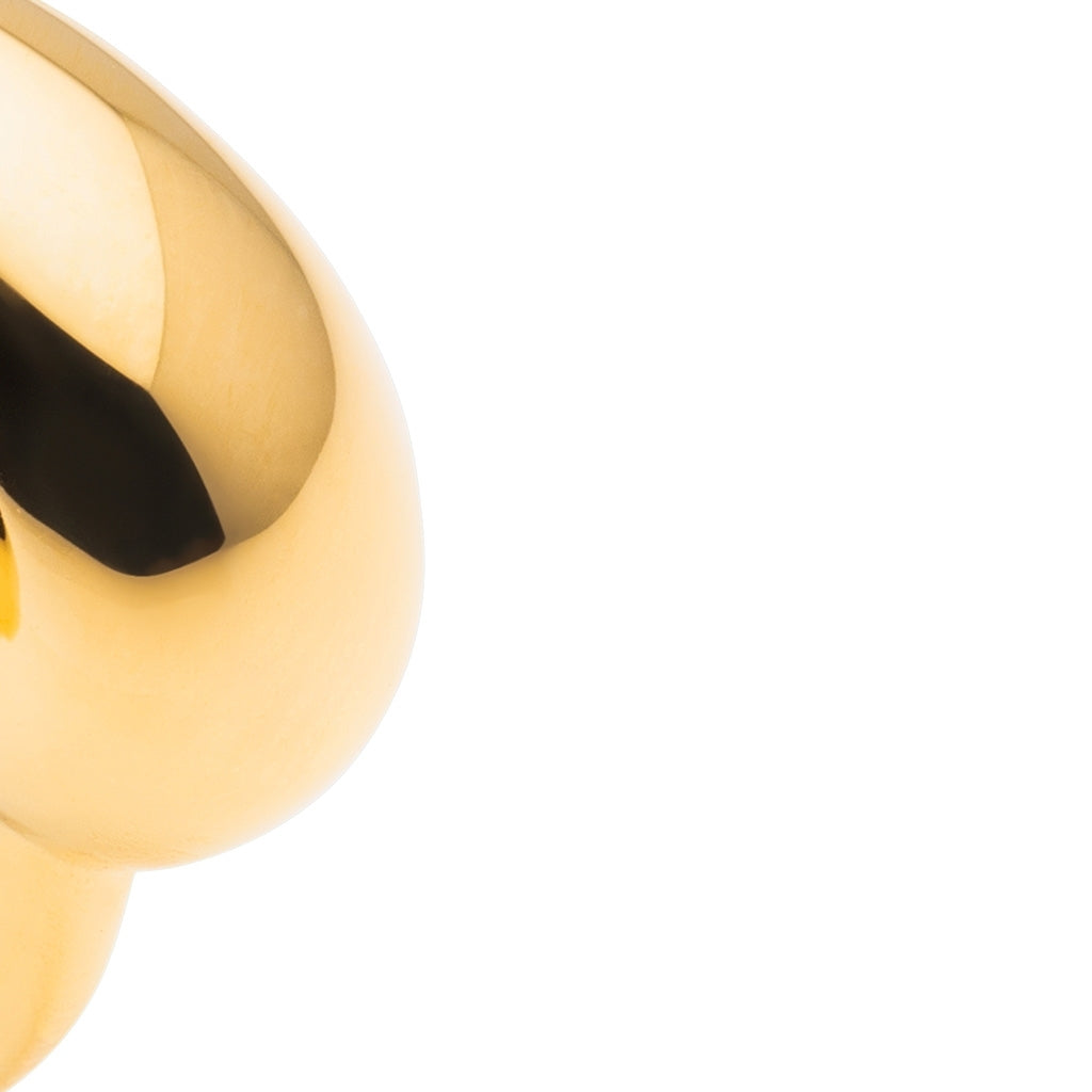 LULU Copenhagen Chunky Soft Drops Ring - vergoldet Rings Vergoldet