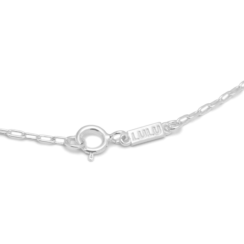 LULU Copenhagen Classic Heart Halskette Silber Necklaces Silber
