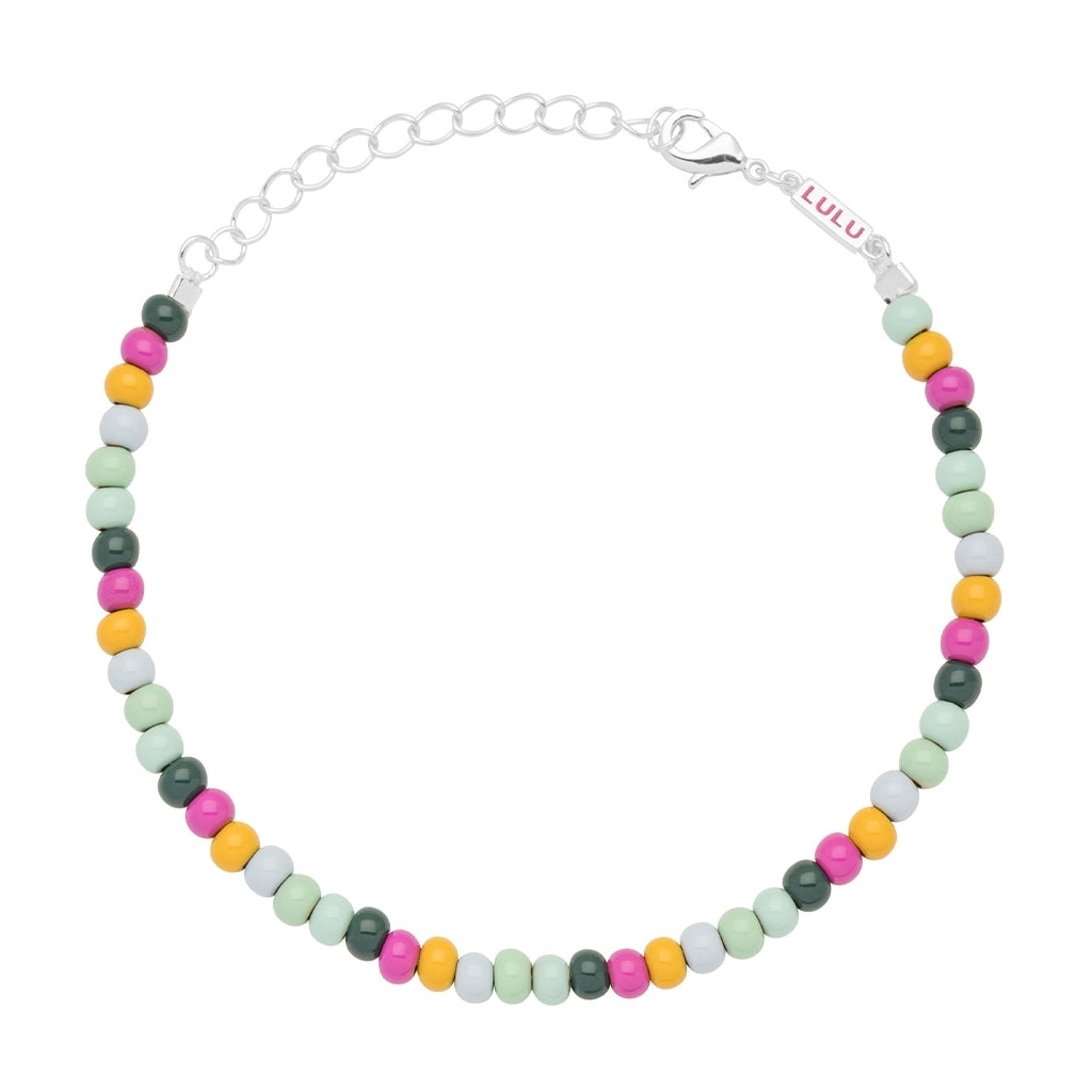 LULU Copenhagen Color Ball Armband versilbert Bracelets Beach