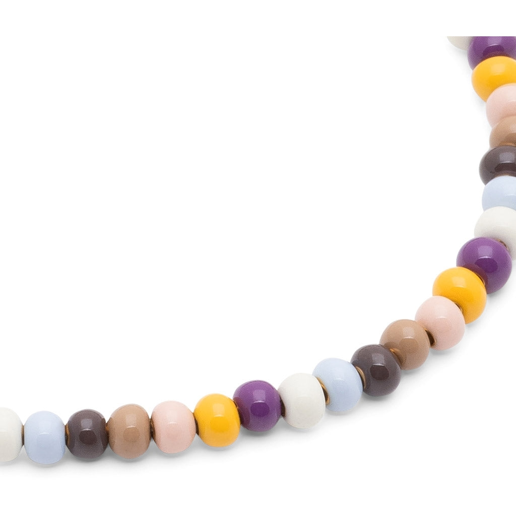 LULU Copenhagen Color Ball Armband versilbert Bracelets Golden Harvest