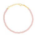 Color Ball Armband - Silk Light Pink