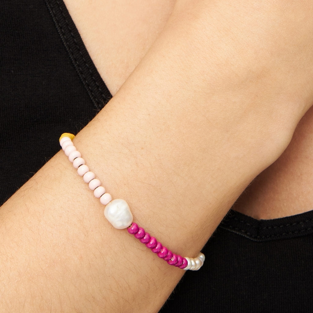 LULU Copenhagen Color Ball Bracelet Pearls vergoldet Bracelets Vergoldet