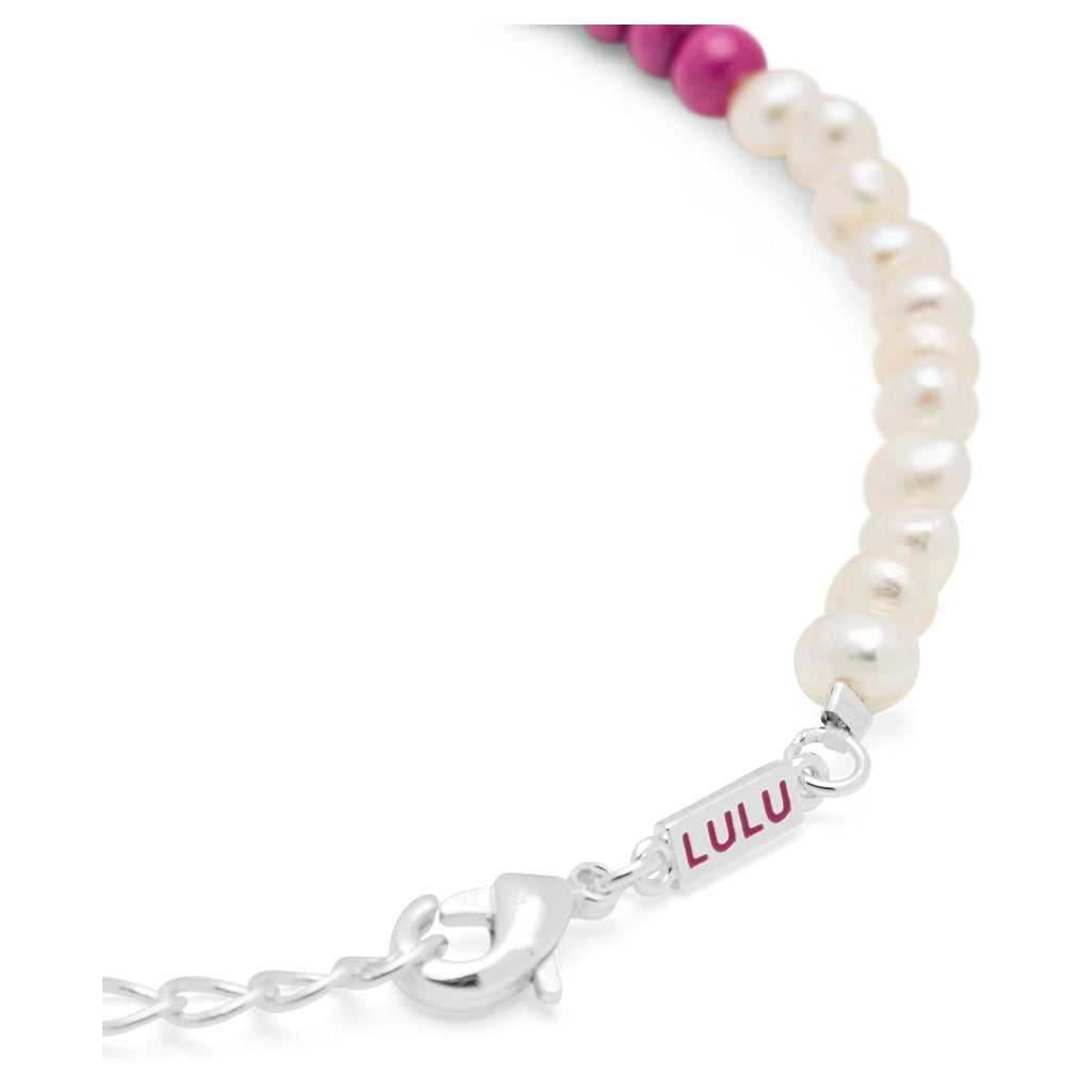 LULU Copenhagen Color Ball Bracelet Pearls versilbert Bracelets Silver Plated