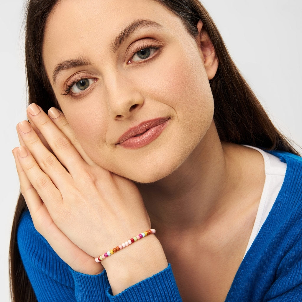 LULU Copenhagen Color Ball Bracelet versilbert Bracelets Mix