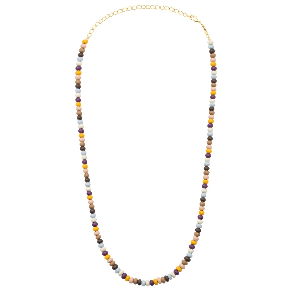 LULU Copenhagen Color Ball Halskette Necklaces Golden Harvest
