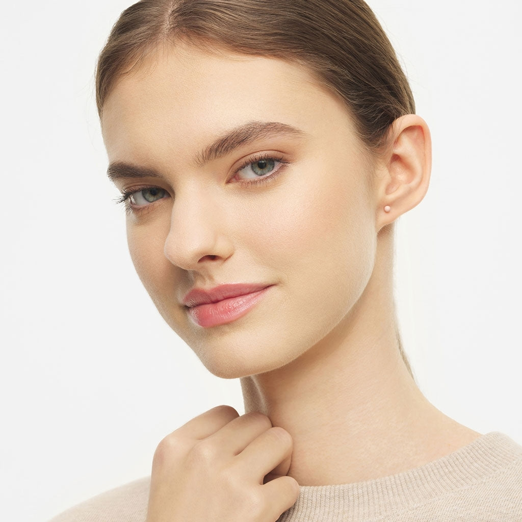 LULU Copenhagen Color Ball Ohrring 1 stück Ear stud, 1 pcs Dusty Peach
