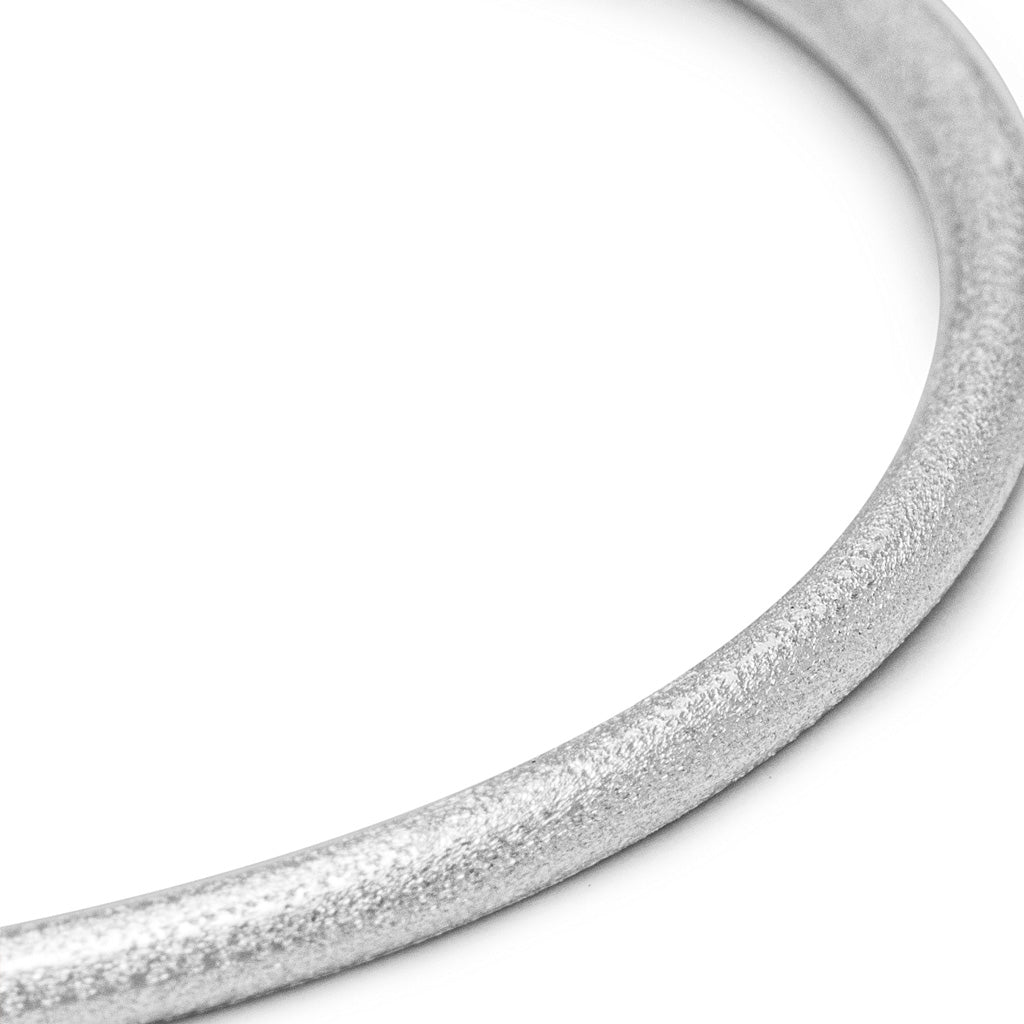 LULU Copenhagen Color Bangle gebürstet Bracelets Silver Plated