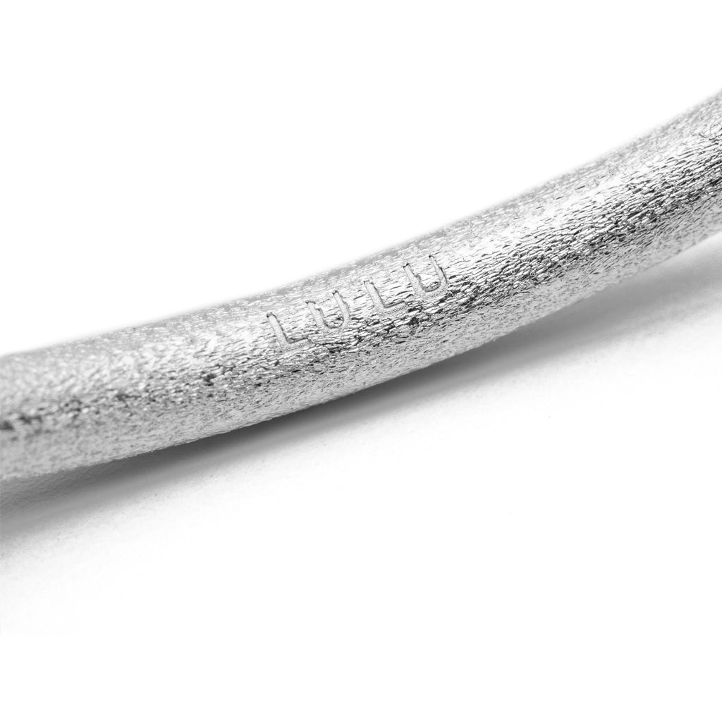 LULU Copenhagen Color Bangle gebürstet Bracelets Silver Plated