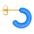 Color Hoops Chunky Paar - Blue