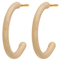 Color Hoops Medium paar - Buttercream