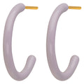 Color Hoops Medium paar - Lila