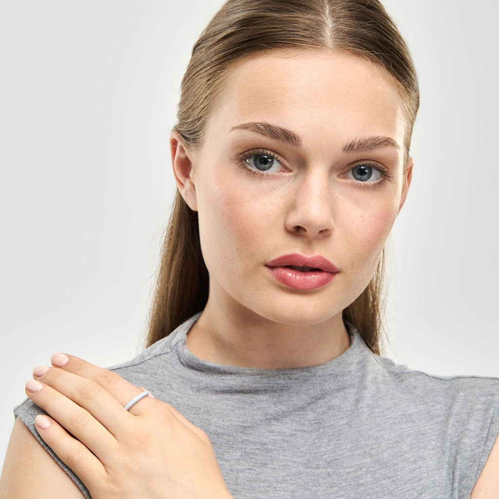 LULU Copenhagen Color Ring Rings Skyride Blue