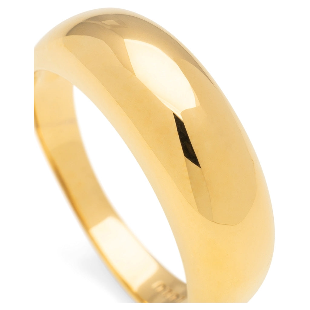 LULU Copenhagen Color Ring Chunky Rings Vergoldet