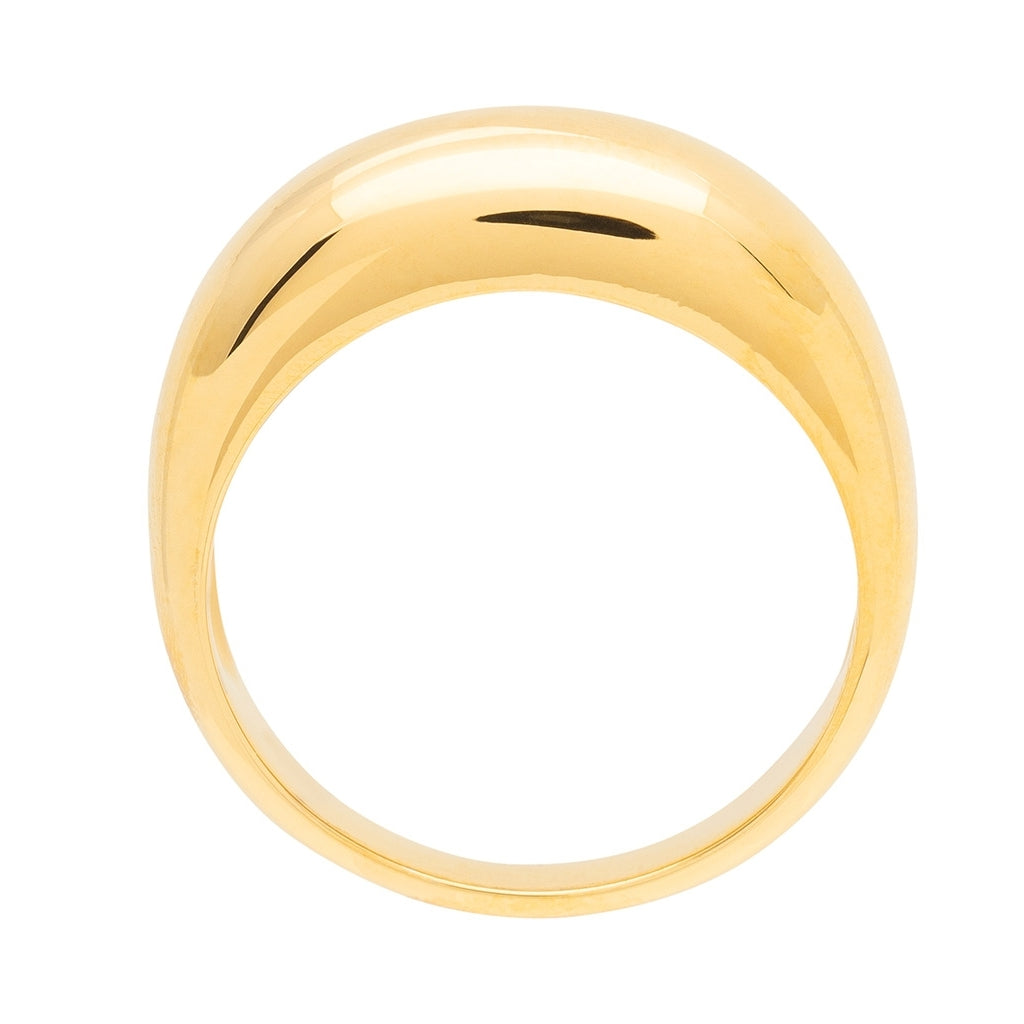 LULU Copenhagen Color Ring Chunky Rings Vergoldet