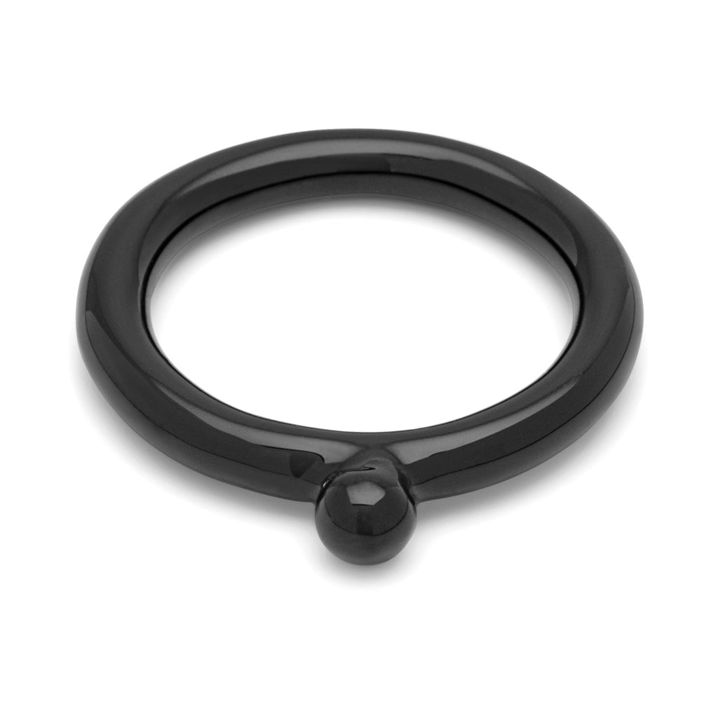 LULU Copenhagen Color Ring Top Rings Schwarz