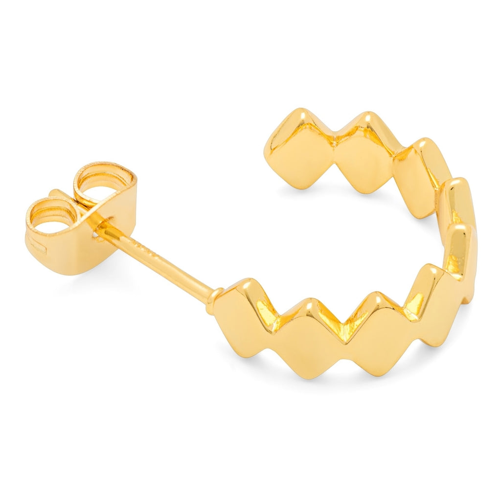 LULU Copenhagen Confetti Hoops vergoldetem Silber Hoops Vergoldet