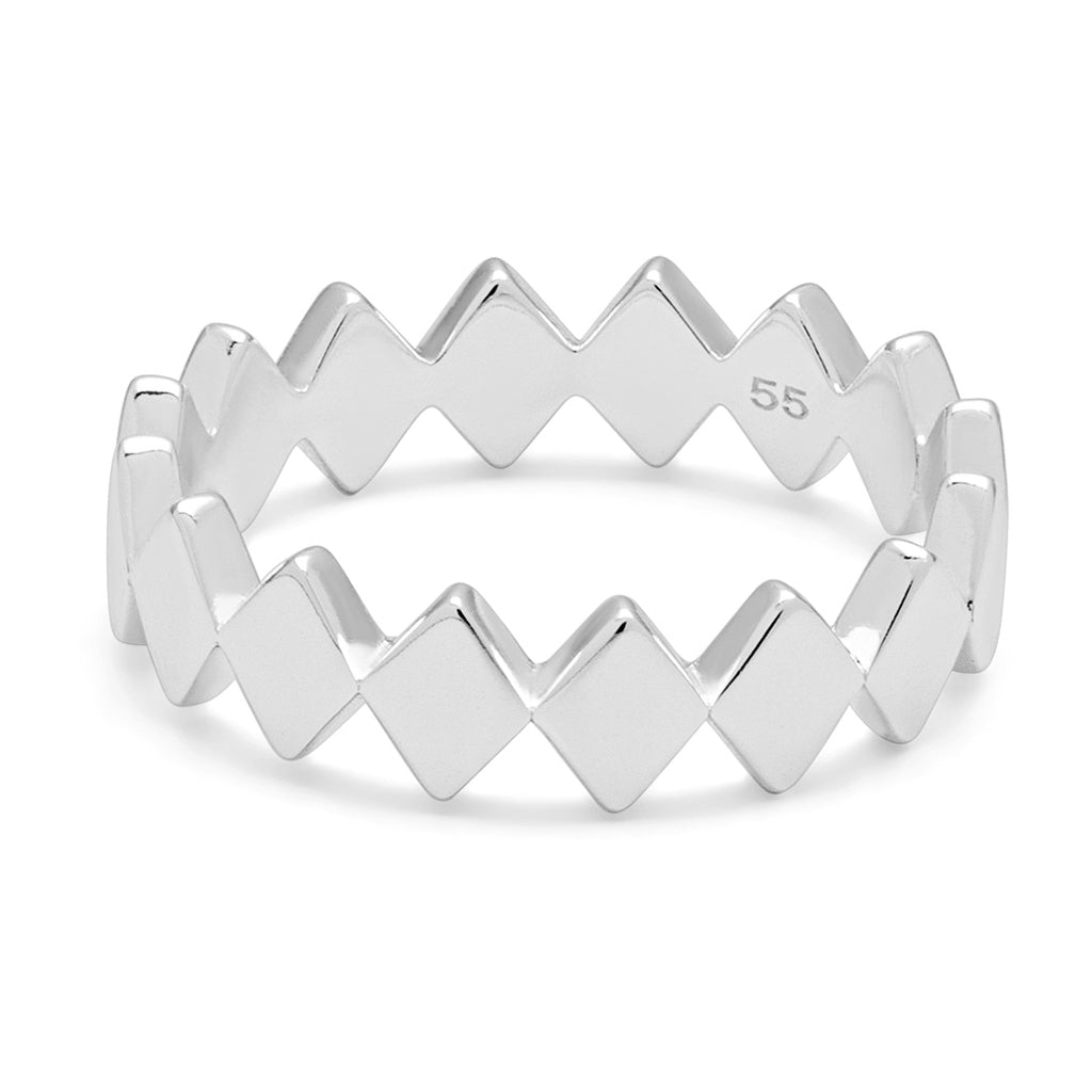 LULU Copenhagen Confetti Ring Sterlingsilber, 50 % recycelt. Rings Silber