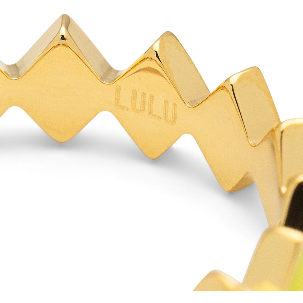 LULU Copenhagen Confetti Ring vergoldet Rings Poetry