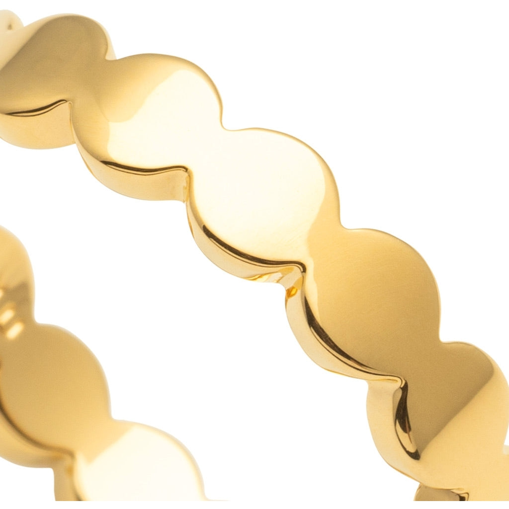 LULU Copenhagen Connected Circles Ring Rings Vergoldet