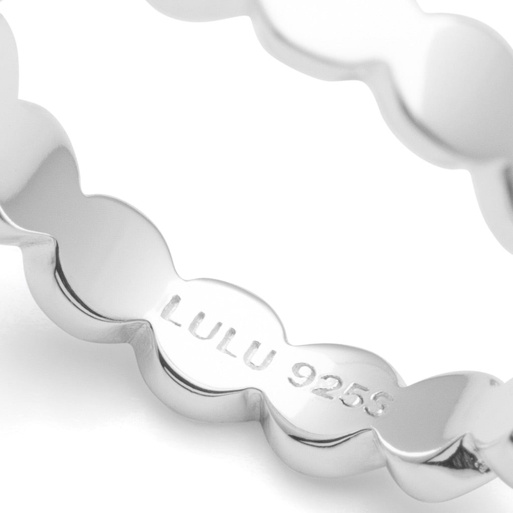 LULU Copenhagen Connected Circles Ring - Versilbert Rings Silber