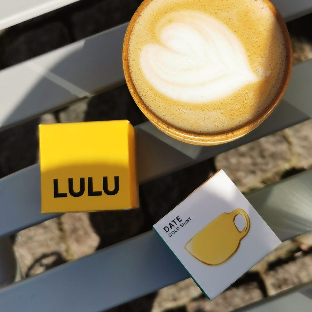 LULU Copenhagen Date Ohrring 1 stück Ear stud, 1 pcs Vergoldet