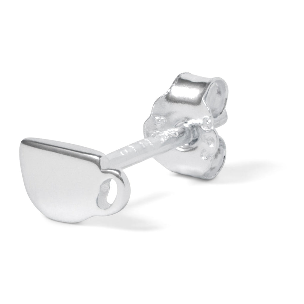 LULU Copenhagen Date Ohrring 1 stück Ear stud, 1 pcs Silver Plated