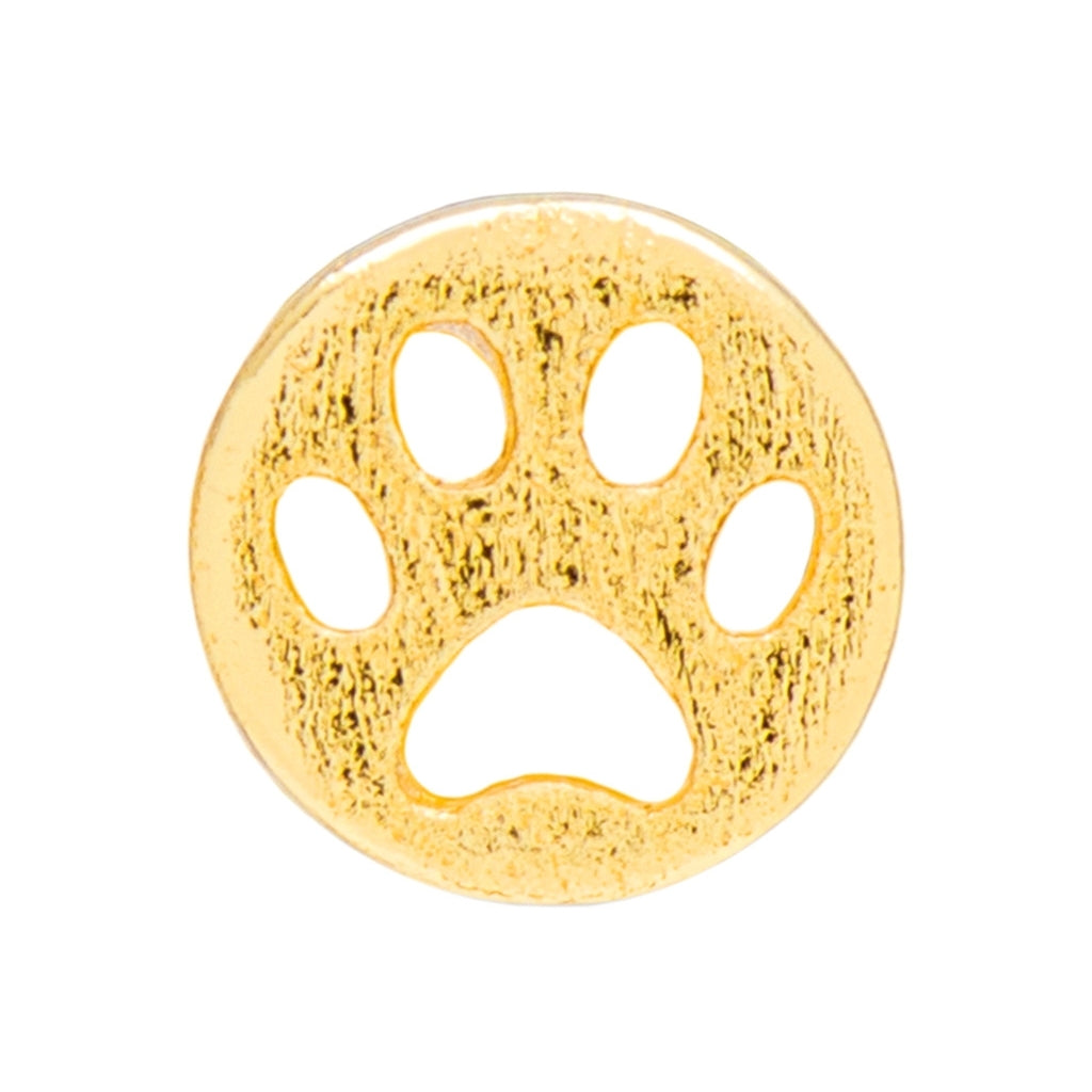 LULU Copenhagen Dog Ohrring 1 stück Ear stud, 1 pcs Vergoldet