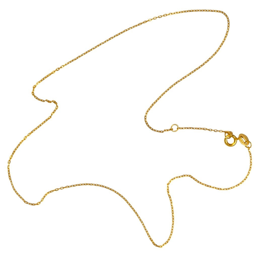LULU Copenhagen Facet Halsketten kurz Necklaces Vergoldet