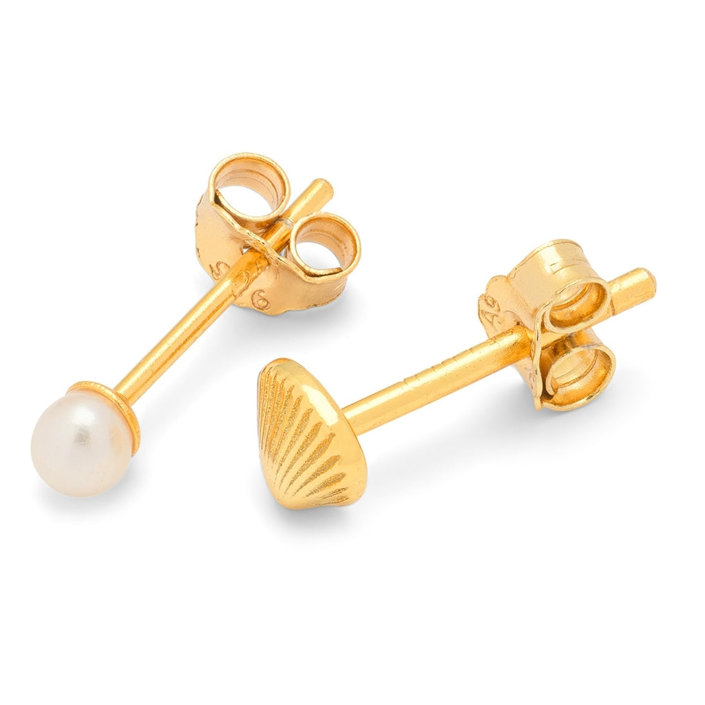 LULU Copenhagen Family Sea Ohrring paar Earrings, pairs Vergoldet
