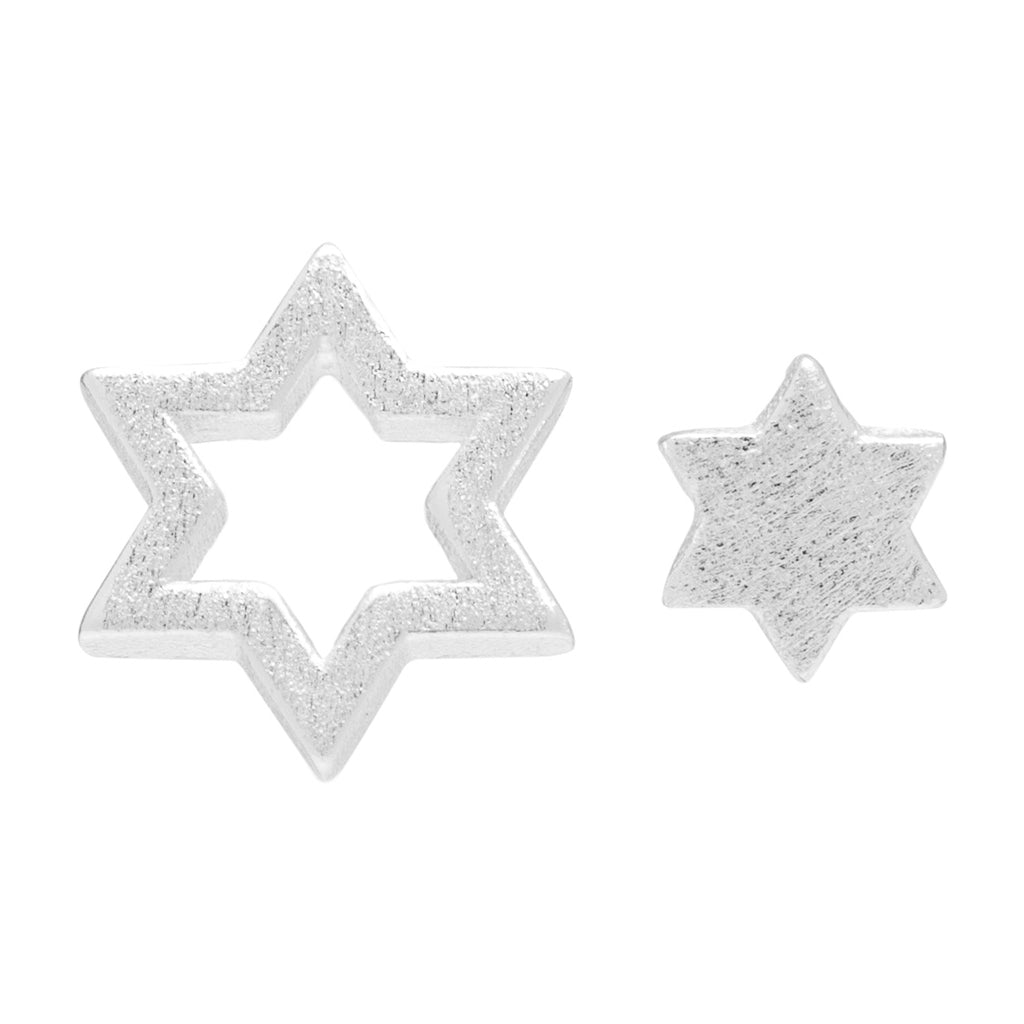 LULU Copenhagen Family Star Ohrringe paar Earrings, pairs Silber